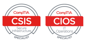 CompTIA badges